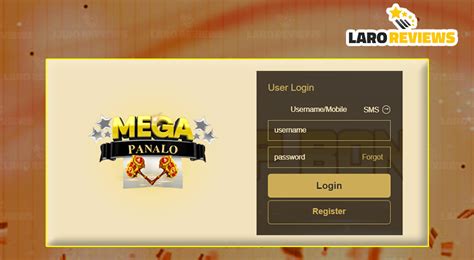 mega panalo login password